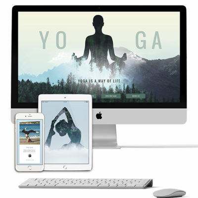 Free Divi Layout for Yoga Studio Image