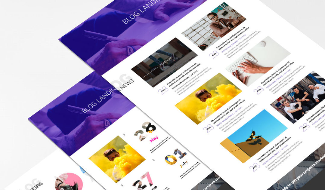 The Theme Divi Blog Module Pack with 5 Modules in the Mermaid Bundle