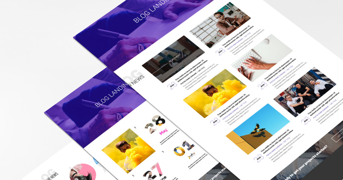 The Theme Divi Blog Module Pack with 5 Modules in the Mermaid Bundle 