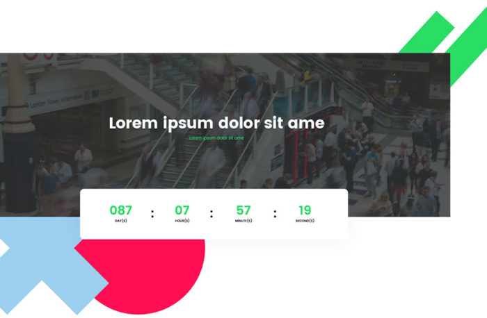 Divi Countdown Timer Module - Day 11 | 12 Days Xmas Freebies