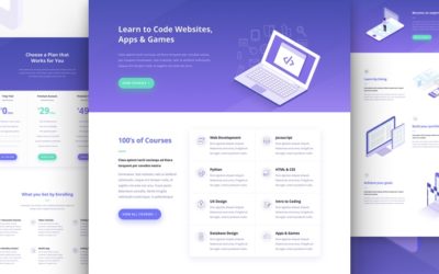 Learning Management (LMS) Layout Pack for Divi