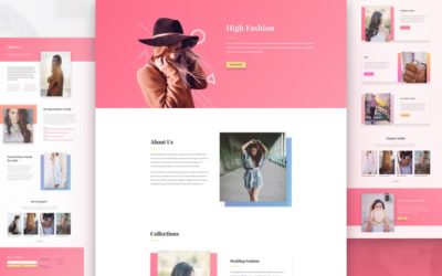 Fashion Layout Pack for Divi Theme