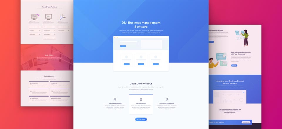 Divi Theme Layout Pack