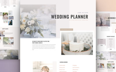 Wedding Planner Free Divi Layout Pack