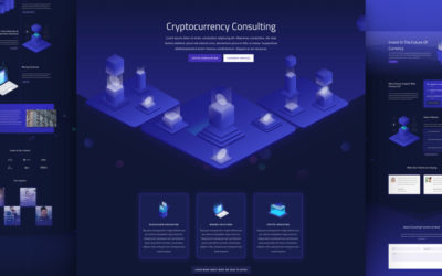 Cryptocurrency Free Divi Layout Pack