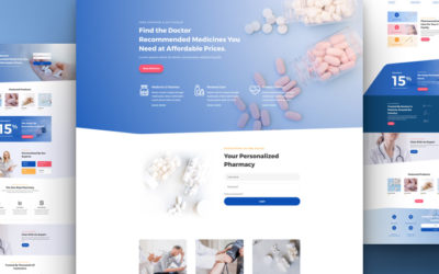 Pharmacy Free Divi Layout Pack