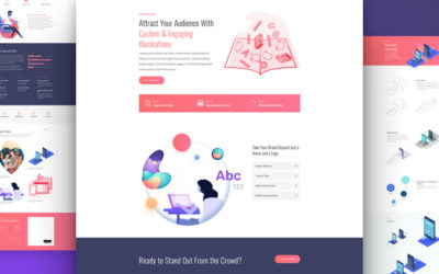 Graphic Illustrator Free Divi Layout Pack