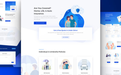 Insurance Agency Free Divi Layout Pack