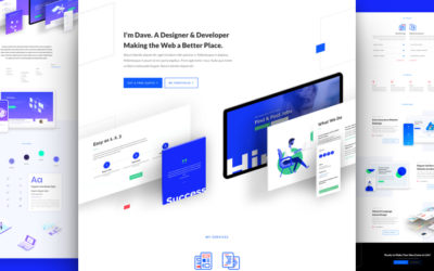 Web Freelancer Free Divi Layout Pack