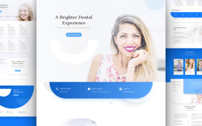 Dentist Free Divi Layout Pack