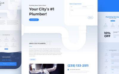 Plumber Free Divi Layout Pack