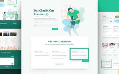 Charity Free Divi Layout Pack