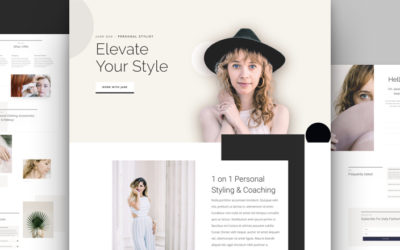 Personal Stylist Free Divi Layout Pack