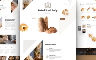 Bakery Layout Free Divi Layout Pack