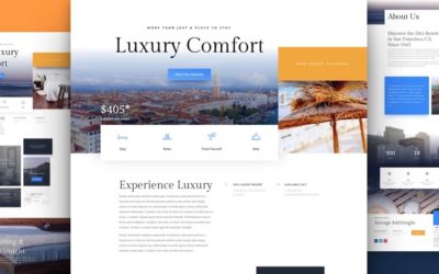 Resort Free Divi Layout Pack