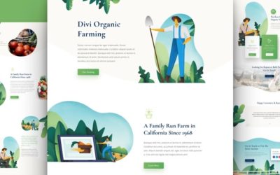 Farmer Free Divi Layout Pack