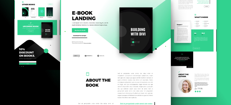 Ebook Free Divi Layout Pack