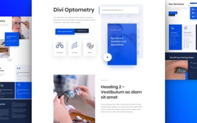 Eye Doctor Free Divi Layout Pack