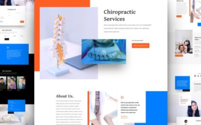 Chiropractor Free Divi Layout Pack