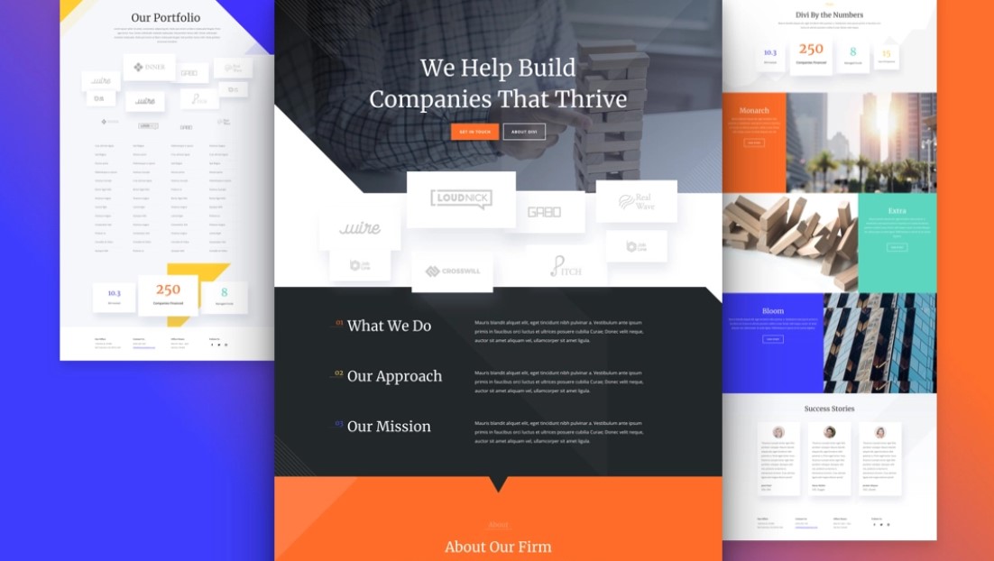 Venture Capital Firm Layout Pack