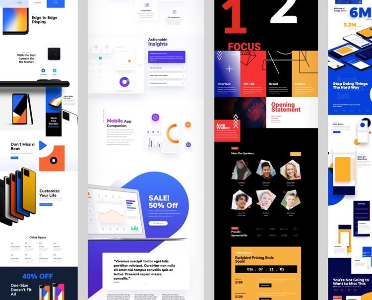 Free Divi Layout Pack with amazing Landing Pages Divi Den