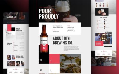 Brewery Free Divi Layout Pack