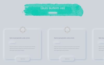 Free Divi Horizontal list section