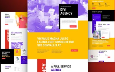 Advertising Agency Free Divi Layout Pack