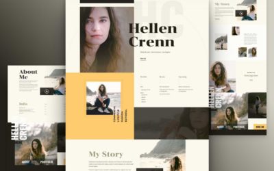 Model CV Free Divi Layout Pack