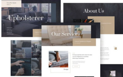 Upholstery Free Divi Layout Pack