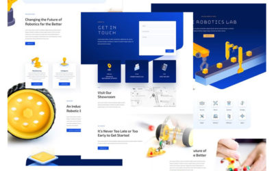 Robotics Free Divi Layout Pack