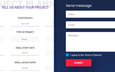 Divi Contact Form Modules & Sections