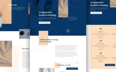 Acupuncture Free Divi Layout Pack