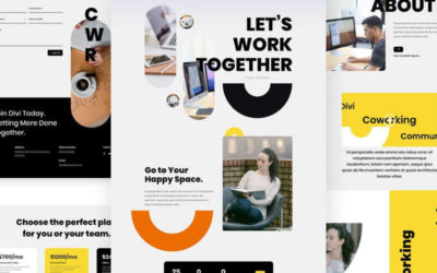 Coworking Free Divi Layout Pack