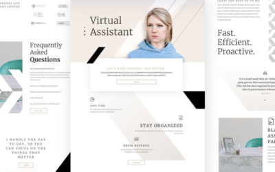 Virtual Assistant Free Divi Layout Pack