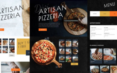 Pizzeria Free Divi Layout Pack