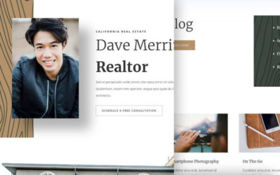 Realtor Free Divi Layout Pack