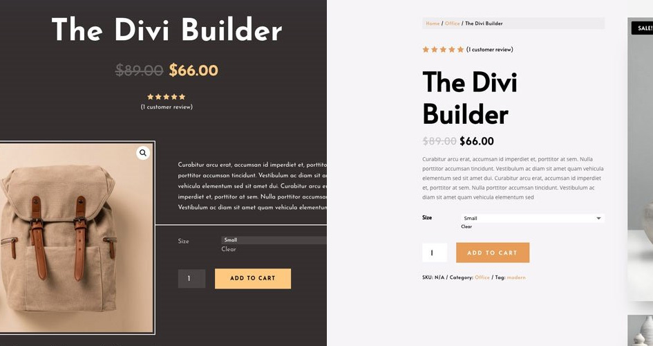 WooCommerce Cyber Monday Free Divi Layout Pack