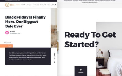Cyber Monday Free Divi Layout Pack 2