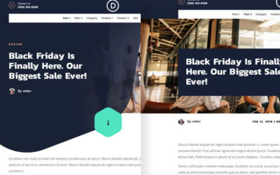 Cyber Monday Free Divi Layout Pack 3