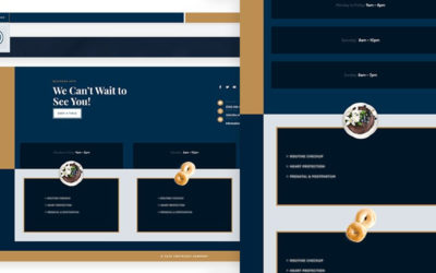 Free Divi Header & Footer Templates for Bistro Layout Pack