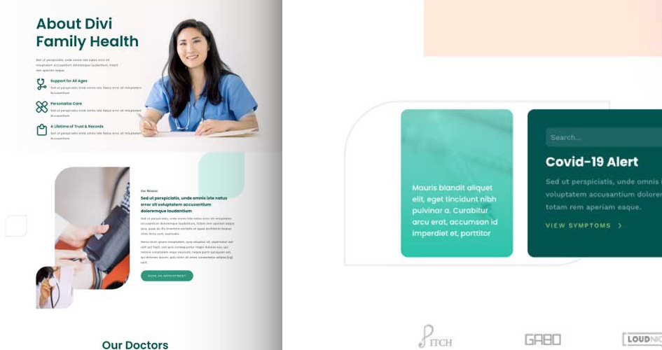 Family Doctor Free Divi Layout Pack