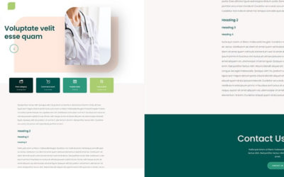 Free Divi Blog Post Template for Family Doctor Layout Pack