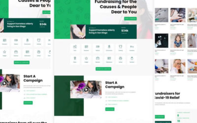 Crowdfunding Free Divi Layout Pack