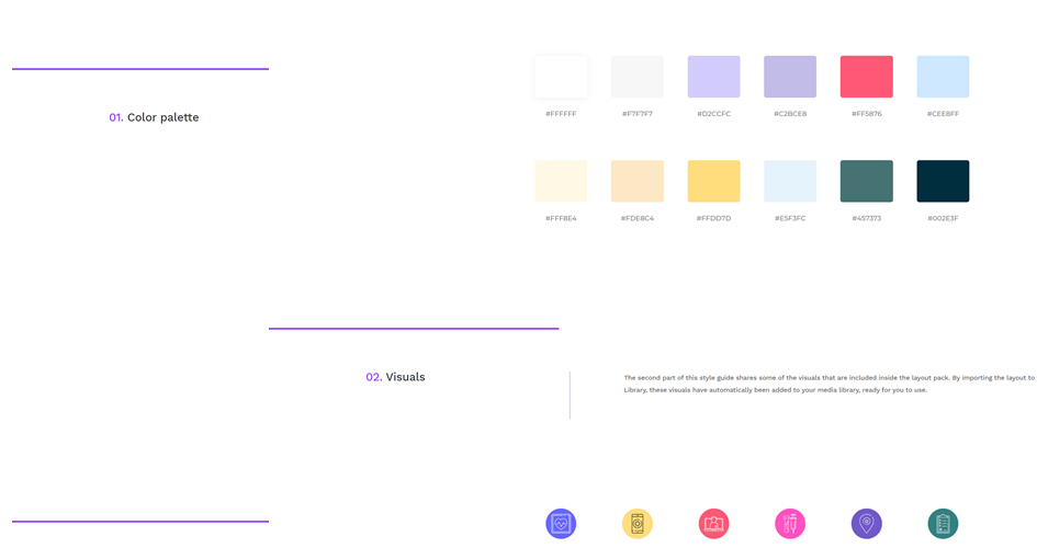 Global Presets for the Telehealth Firm Layout Pack