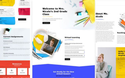 Classroom Free Divi Layout Pack