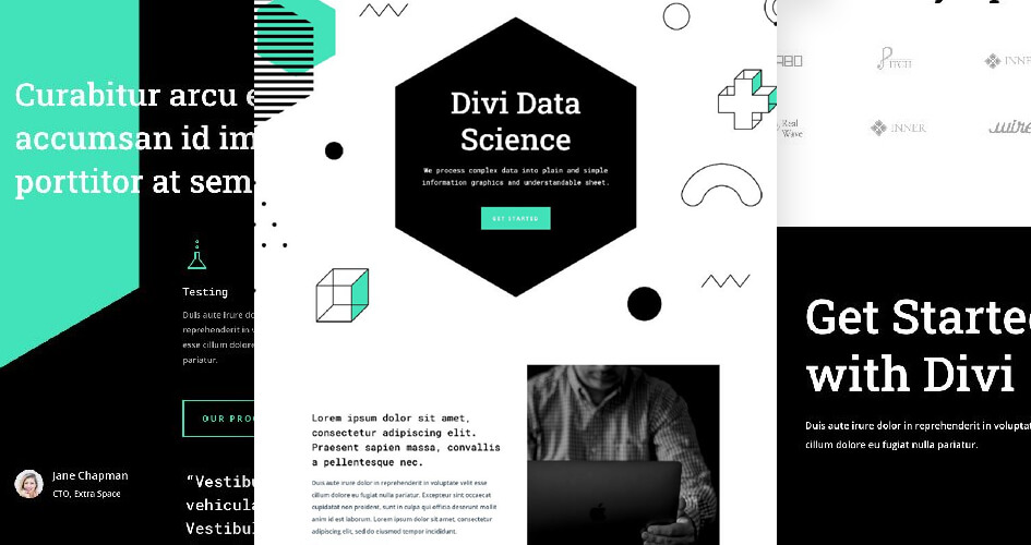 Data Science Free Divi Layout Pack