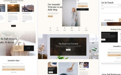 Blogger Free Divi Layout Pack
