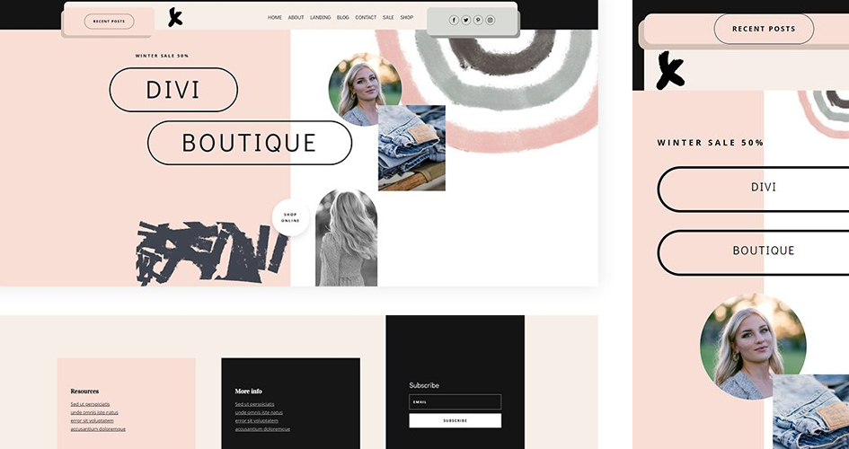 free-divi-header-footer-templates-for-the-clothing-store-layout-pack