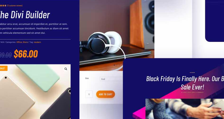 Cyber Monday Free Divi Layout Pack #3